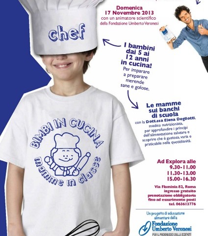 Due nuovi appuntamenti con "Bimbi in cucina, mamme in classe"