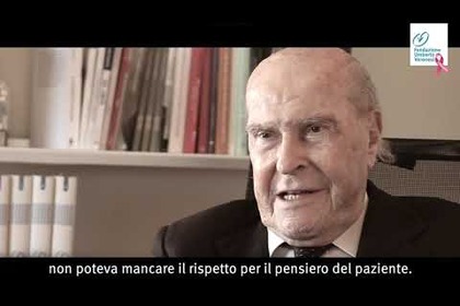 Tumore al seno: l'impegno di Umberto Veronesi per migliorare la qualità di vita dopo l’intervento.