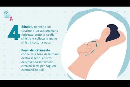 Come effettuare l'autopalpazione al seno per la prevenzione del tumore - Il tutorial